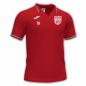 Preview: Poloshirt CAMPUS III / RED-WHITE / inkl. Wappen 4C, Initialen