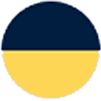 navy/gelb