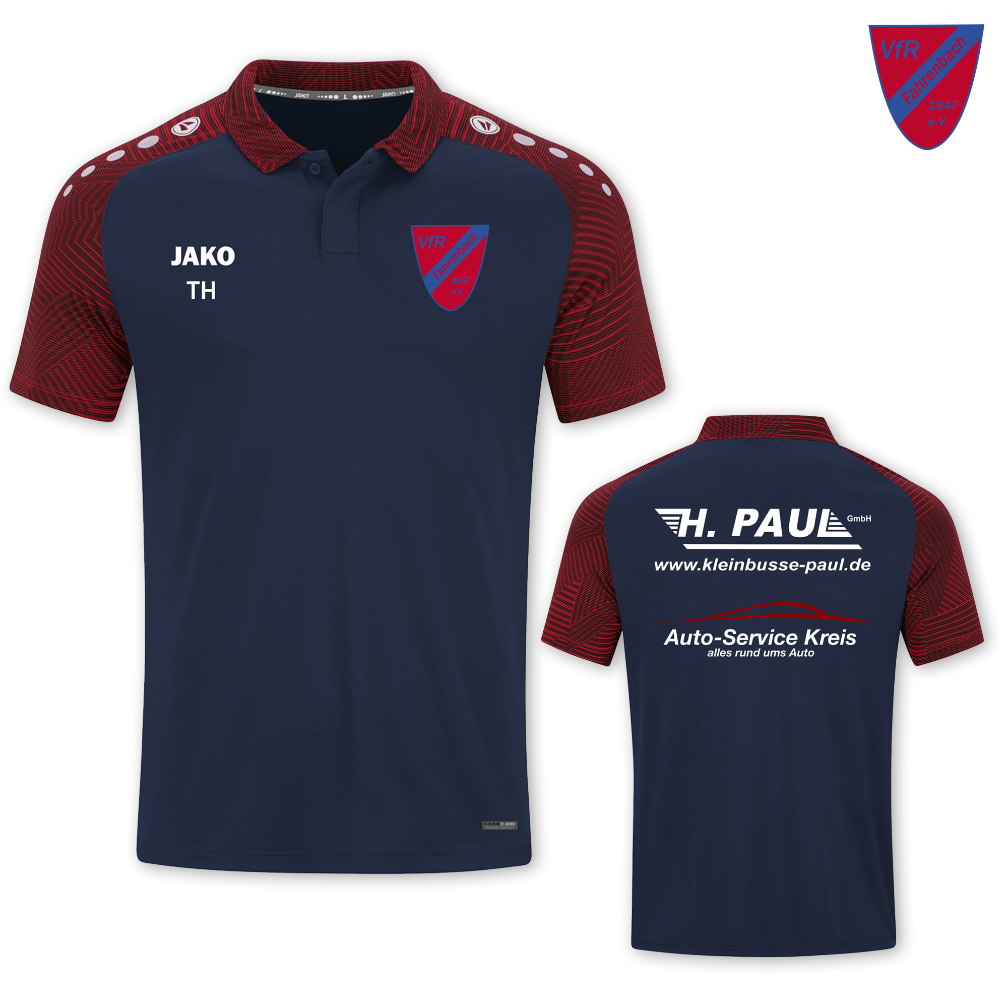 JAKO Polo Shirt Performance VfR Fahrenbach Senioren Sport Mix Team Dein Teamsportprofi JOMA JAKO MACRON