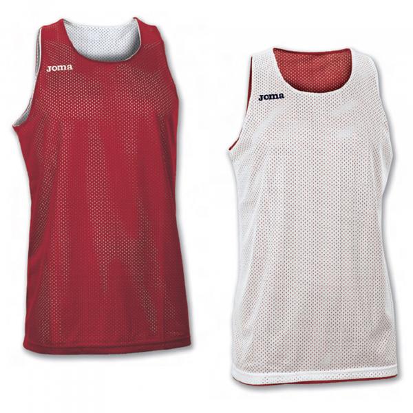 JOMA Sleeveless ARO - RED/WHITE