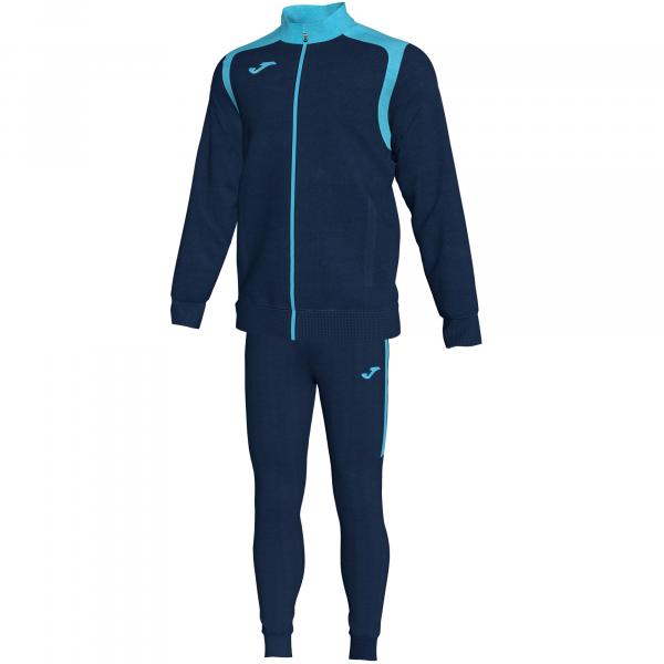 JOMA Traningsanzug  CHAMPION V - DARNK NAVY/TURQ FLUOR