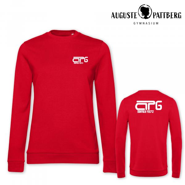 B&C Sweat-Shirt Damen #SET IN - APG Mosbach Since 1972