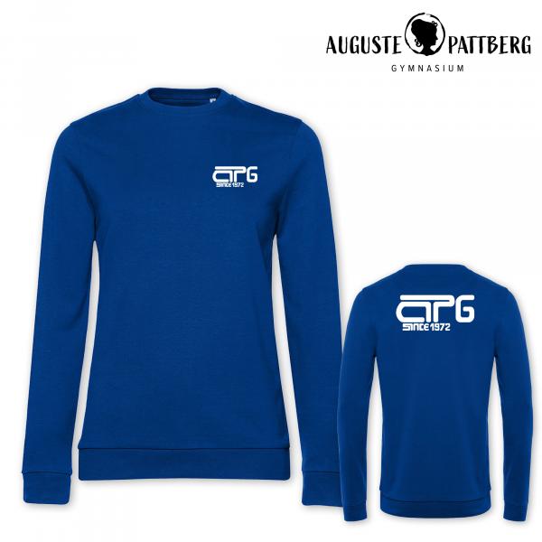 B&C Sweat-Shirt Damen #SET IN - APG Mosbach Since 1972