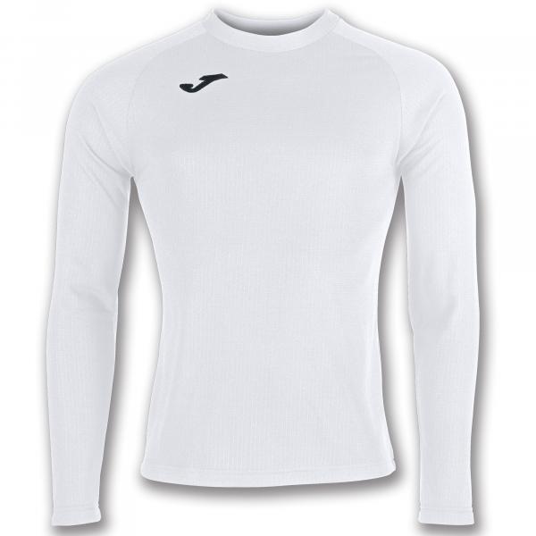 JOMA Thermo-Shirt (LA) BRAMA FLEECE - WHITE