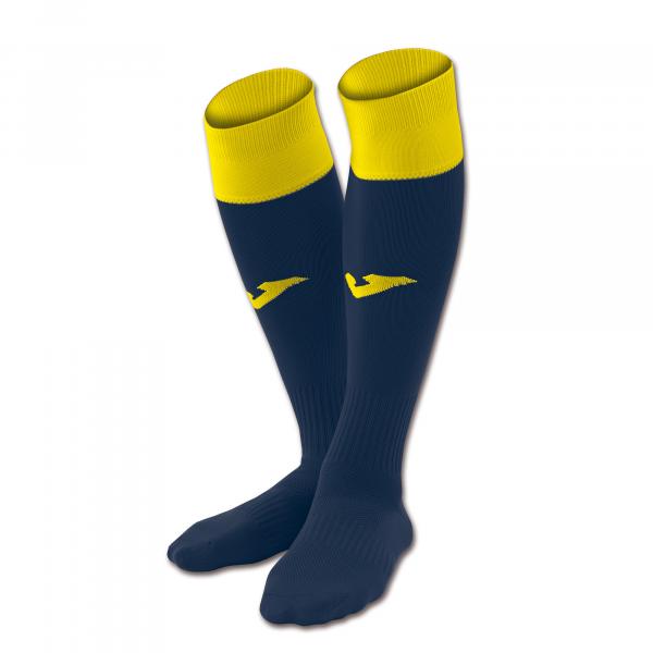 JOMA Stutzen CALCIO 24 - DARK NAVY/YELLOW