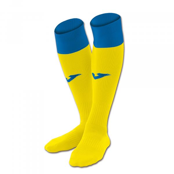 JOMA Stutzen CALCIO 24 - YELLOW/ROYAL