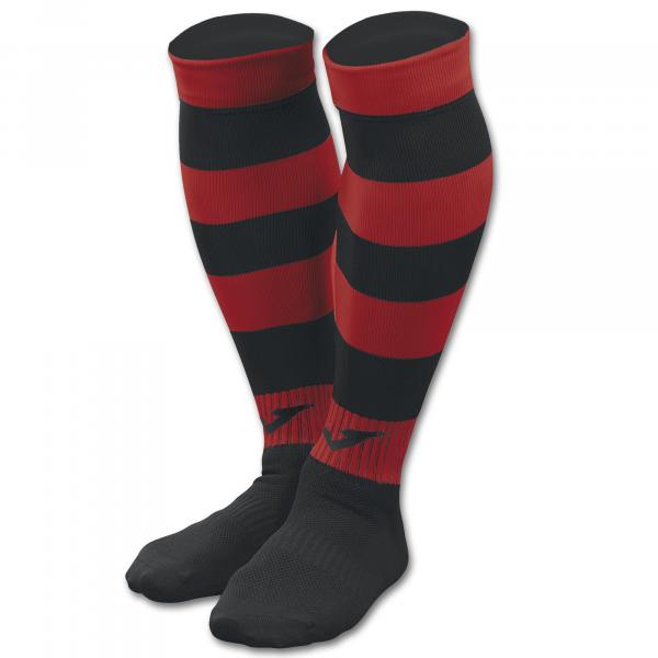 JOMA Stutzen ZEBRA II - BLACK/RED