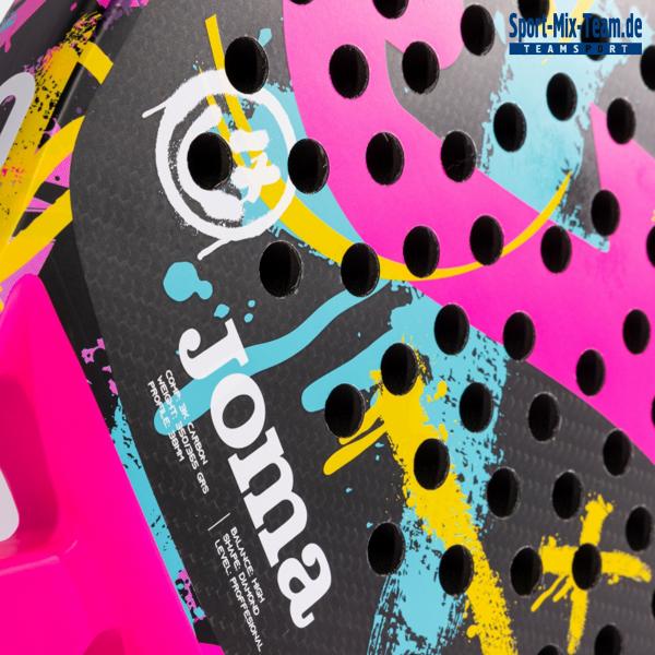 JOMA Padelschläger SLAM NEGRO ROSA FLÚOR