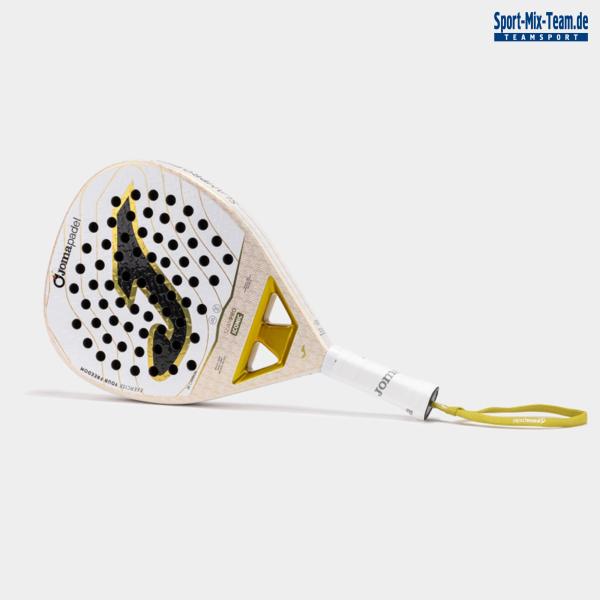 Joma Padelschläger SLAM PRO ICONIC #white/oro