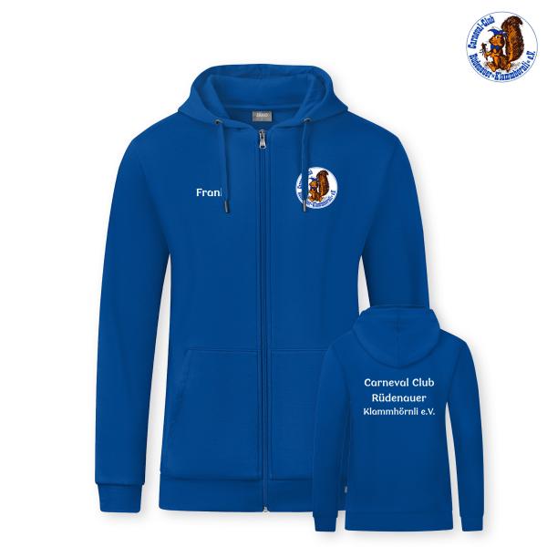 JAKO Kapuzenjacke ORGANIC - CCR Klammhörnli