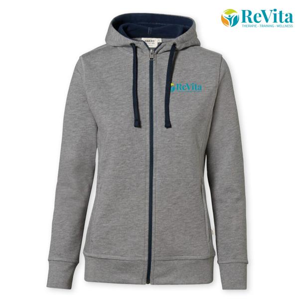 HAKRO Damen Kapuzenjacke BONDED ECO - ReVita