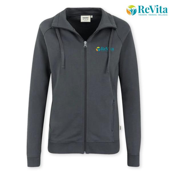 HAKRO Damen Sweatjacke PREMIUM - ReVita