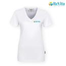 HAKRO Damen V-Shirt CLASSIC - ReVita Physios