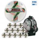JOMA Futsal Ballpaket 12x GRAFITY + Ballsack