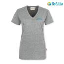 HAKRO Damen V-Shirt CLASSIC - ReVita
