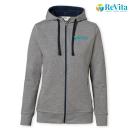 HAKRO Damen Kapuzenjacke BONDED ECO - ReVita